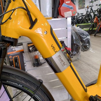 Akkuschloss fürs Velo de Ville AEB 890 Wave/ Tiefeinstieg