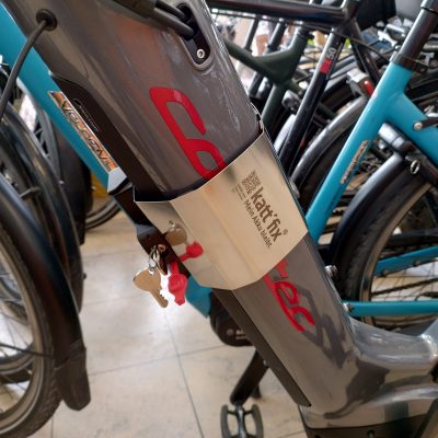 Akkuschloss fürs Corratec 6 und 7 Wave Rahmen