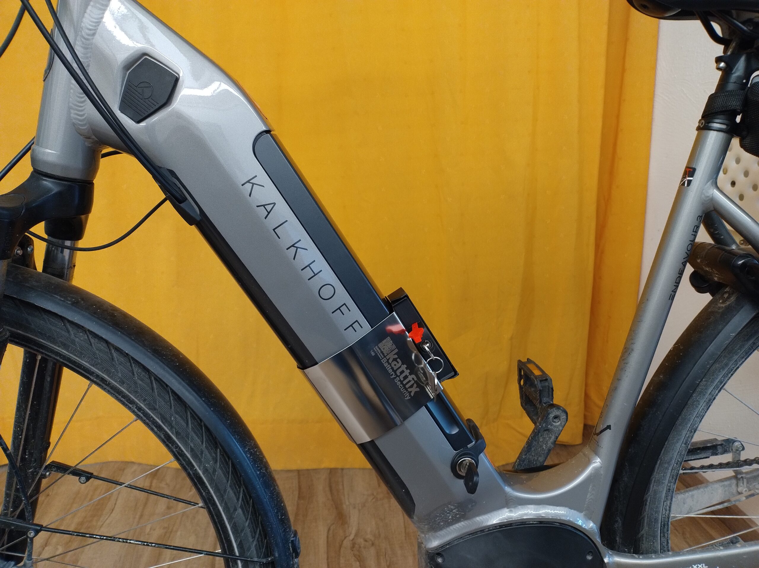 Akkuschloss fürs Kalkhoff Endeavour3/5 400Wh Modelljahre 2019-2022, Waverahmen/Tiefeinstieg